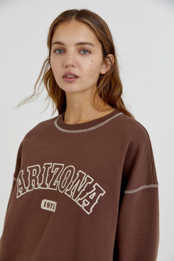 Brown Arizona Sweatshirt - Görsel 3