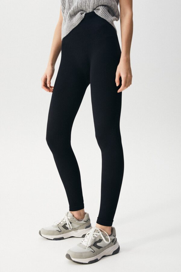 Basic Relax Fit Leggings - Görsel 4