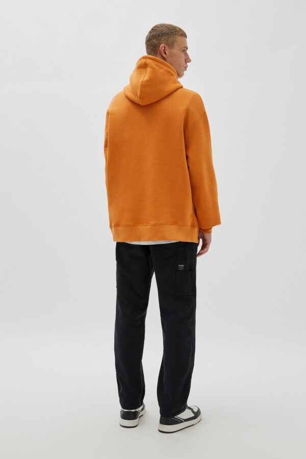 Pouch Pocket Hoodie Orange - Görsel 2