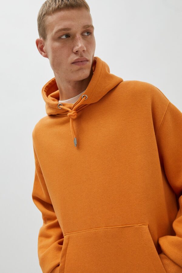 Pouch Pocket Hoodie Orange - Görsel 3